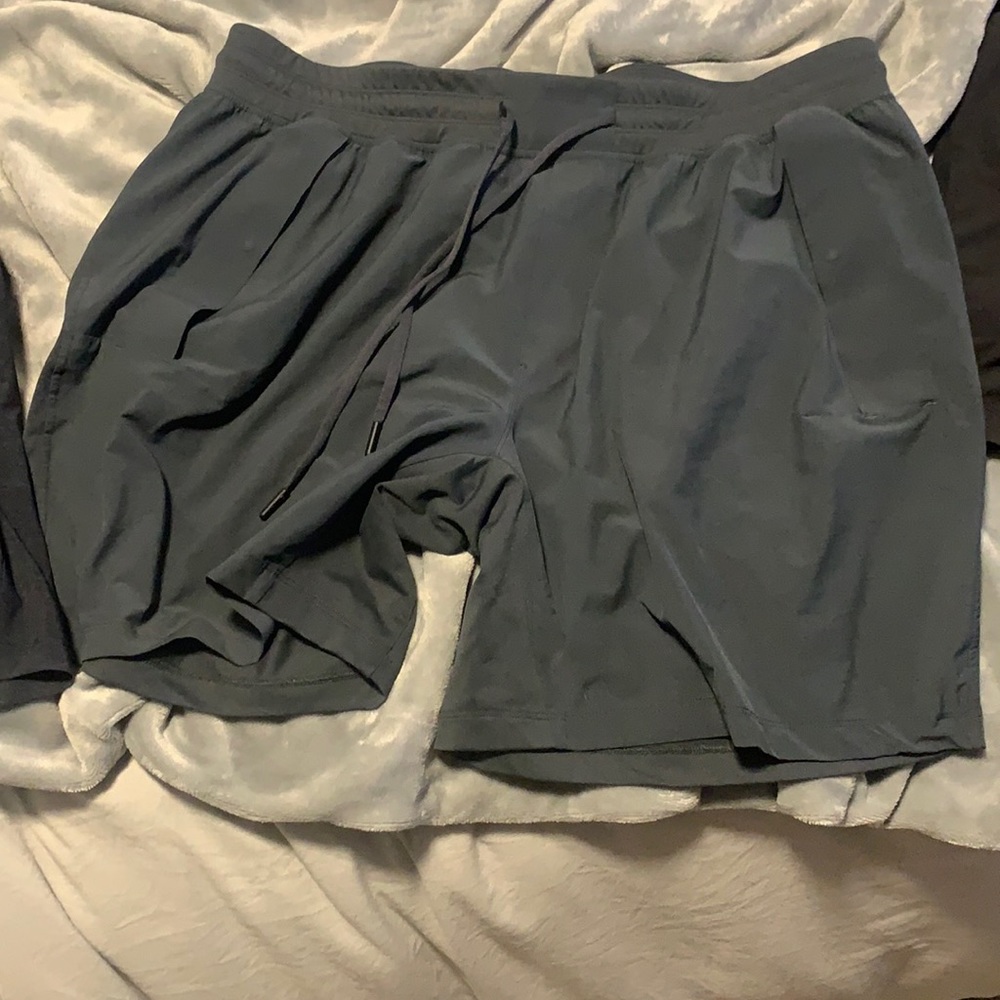 Grey Lululemon shorts